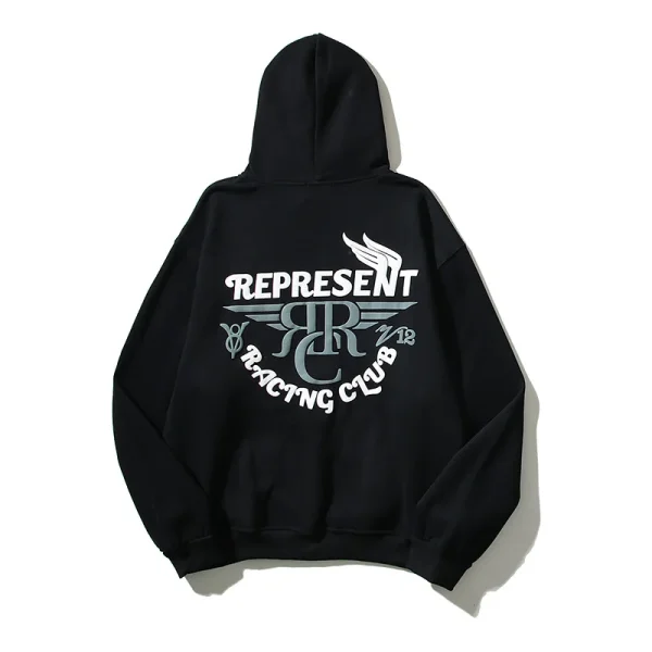 Clo Racing Club Hoodie Black