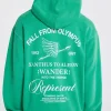 Fall From Olympus Hoodie Green