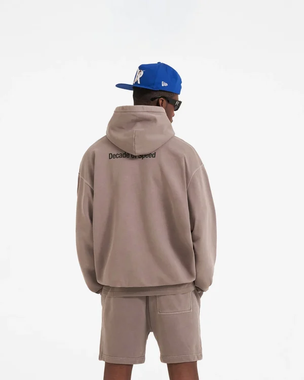 Decade Of Speed Hoodie Brown