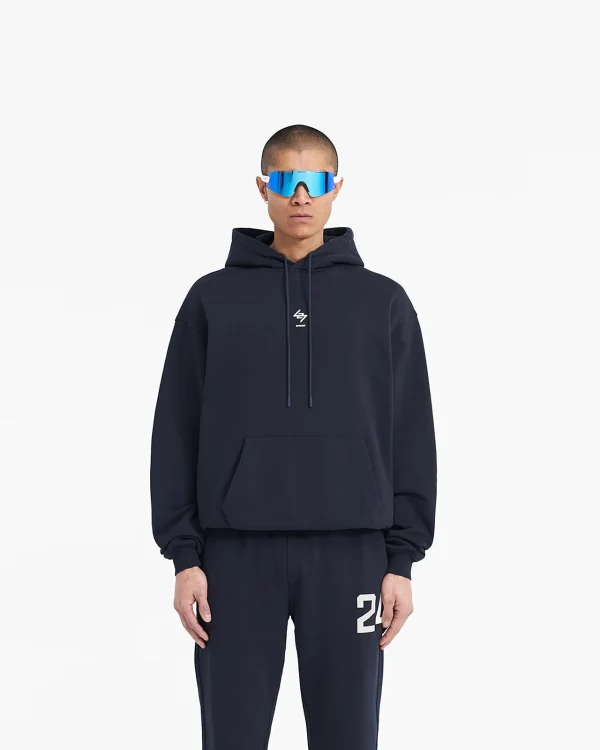 247 Oversized Hoodie Black