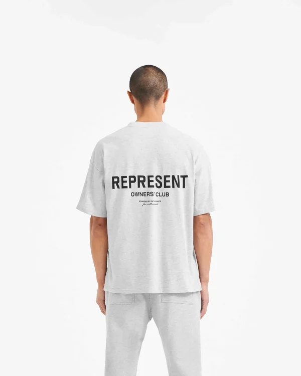 Represent Owners Club T-Shirt Ash Grey