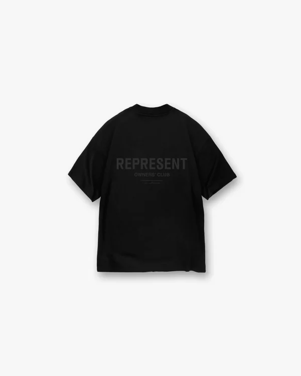 Represent Owners Club T-Shirt Black Matte