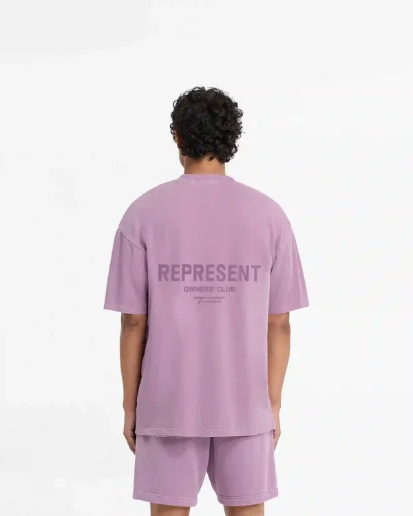 Represent Owners Club T-Shirt Mid Purple